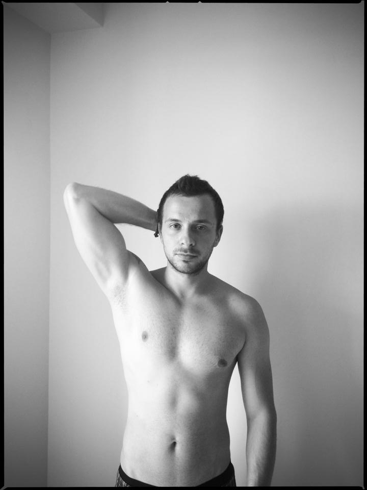 Male model photo shoot of Dragos Serbu