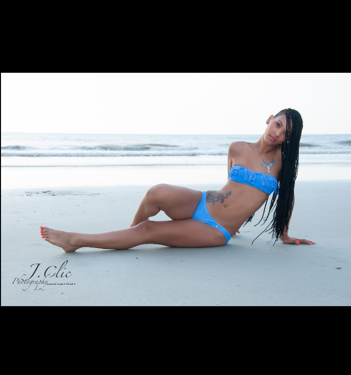 Female model photo shoot of erinesha hamilton in jax beach