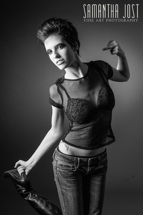Female model photo shoot of SamanthaJost Photograpy