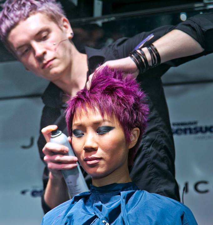Male model photo shoot of Ellie Grin Hair Stylist in Hong Kong