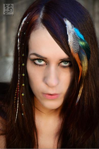 Female model photo shoot of Skin Deep Makeup by eroticbuddhaART
