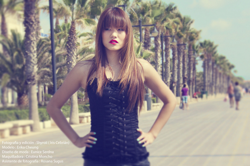 Female model photo shoot of shyroii in Valencia