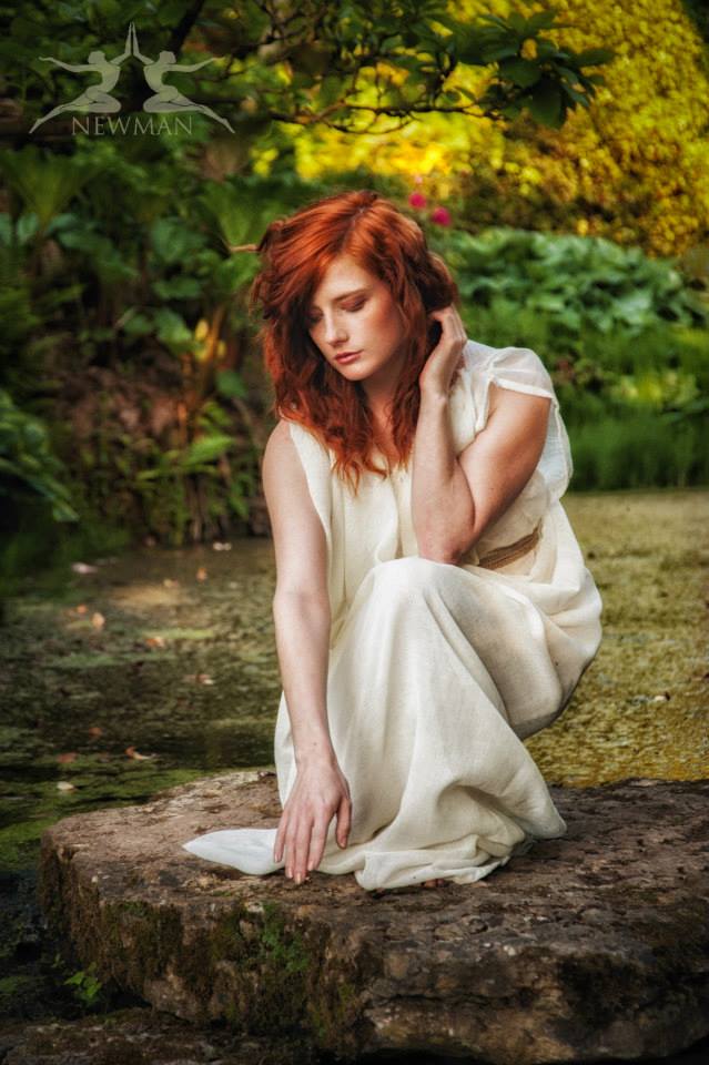 Female model photo shoot of Tel Morgan  in Quarry Gardens