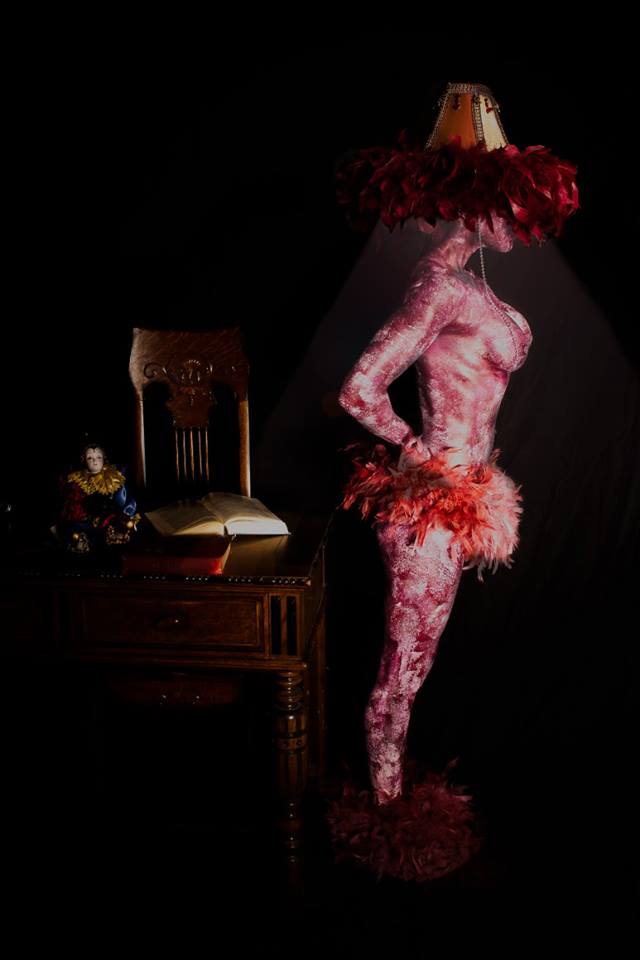 Female model photo shoot of Brytnees Body Painting in Lakewood, CO