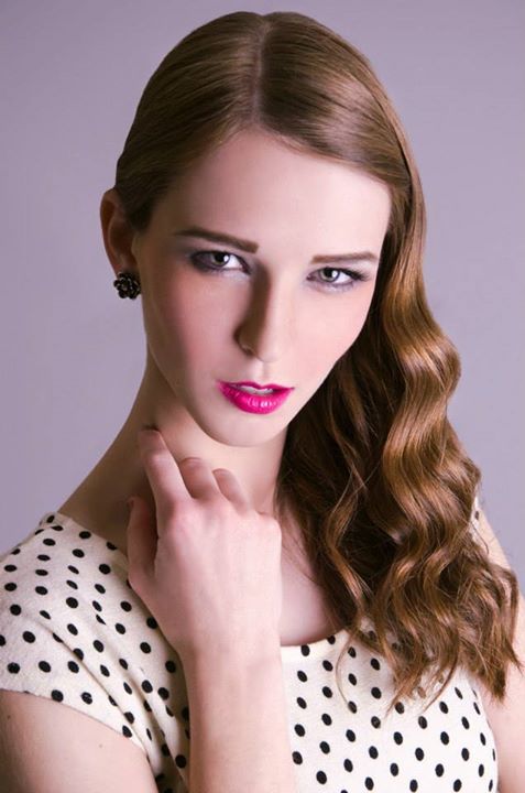 Female model photo shoot of Lillian Faith, makeup by Dustin Sean Lazenby