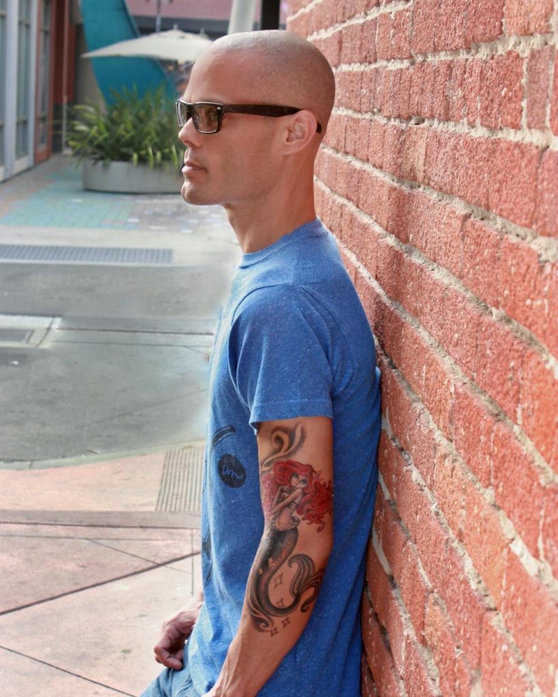 Male model photo shoot of DJ Christopher J in Huntington Beach, CA