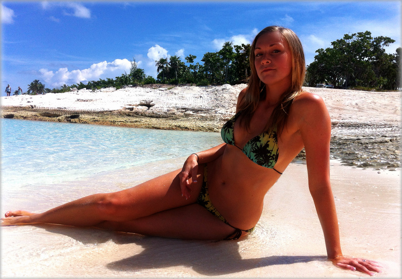 Female model photo shoot of Kris Pagan in Bahamas
