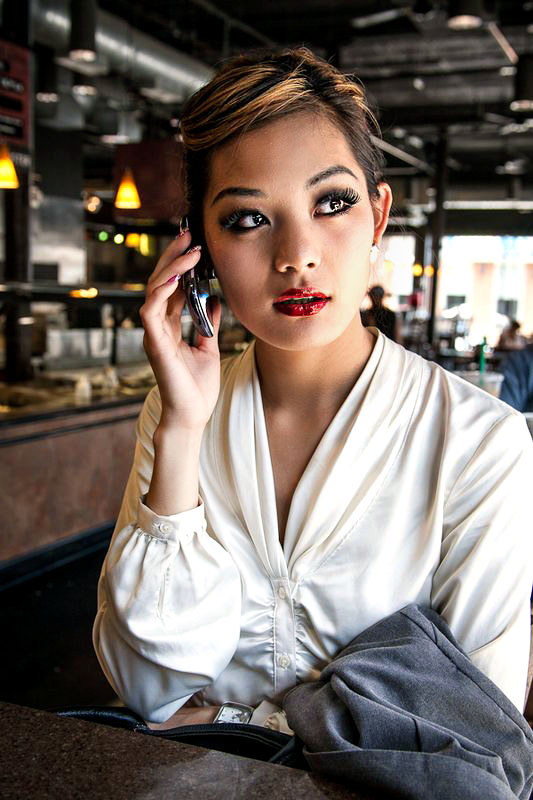 Female model photo shoot of Julie Xiong by DKnox Photography