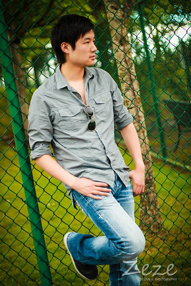 Male model photo shoot of Bruce K Yu