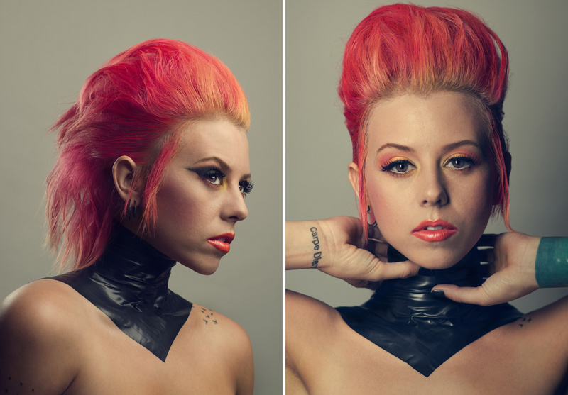 Female model photo shoot of Lindi Hop by MelonFishPhoto, hair styled by Vanessa Ripoyla, makeup by KerriMetcalfMUA