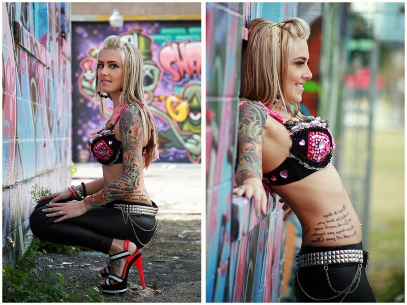 Female model photo shoot of Ashley Marie27 by Mack Studios  in Orlando fl, clothing designed by candycash