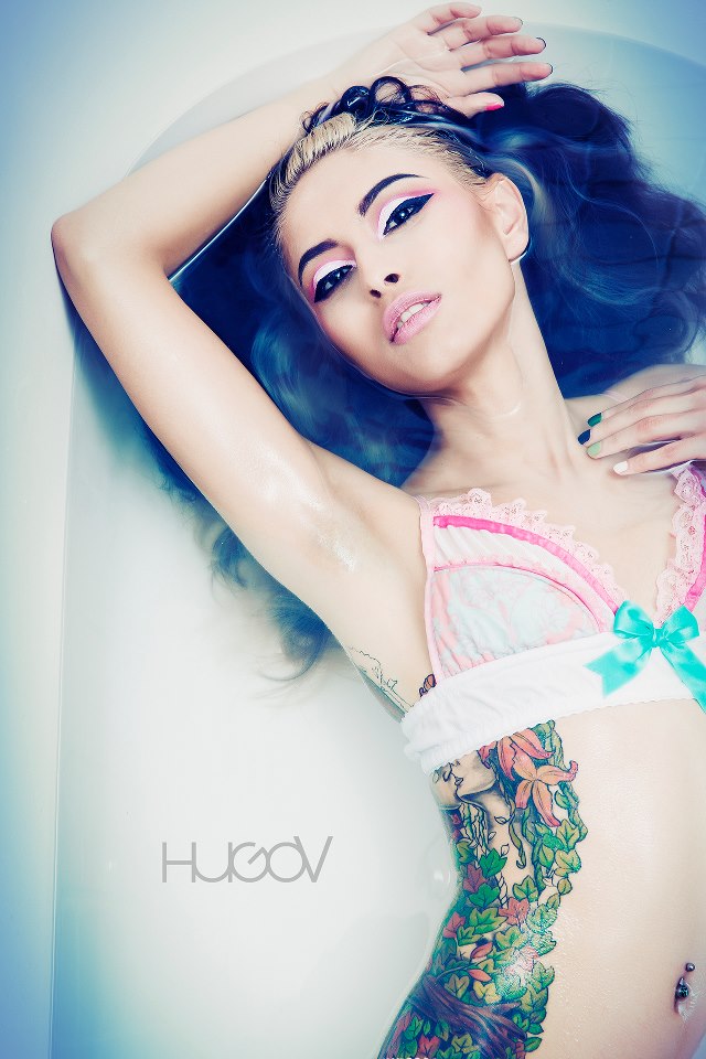 Female model photo shoot of Eden Makeup Artistry by HUGO V PHOTOgraphy in Hollywood, CA