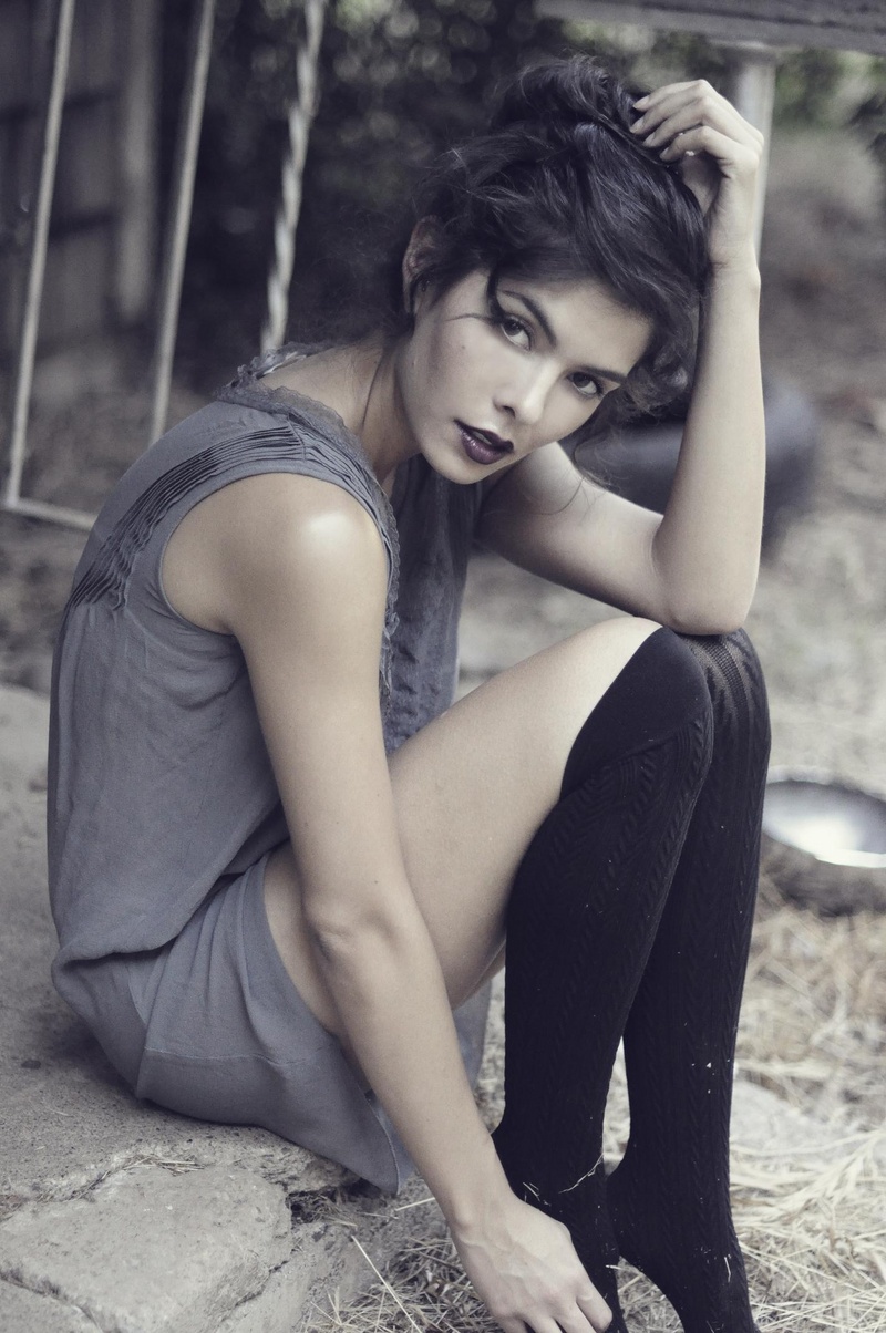 Female model photo shoot of Leah Estolas Morris by GEEJERS in Chico, California