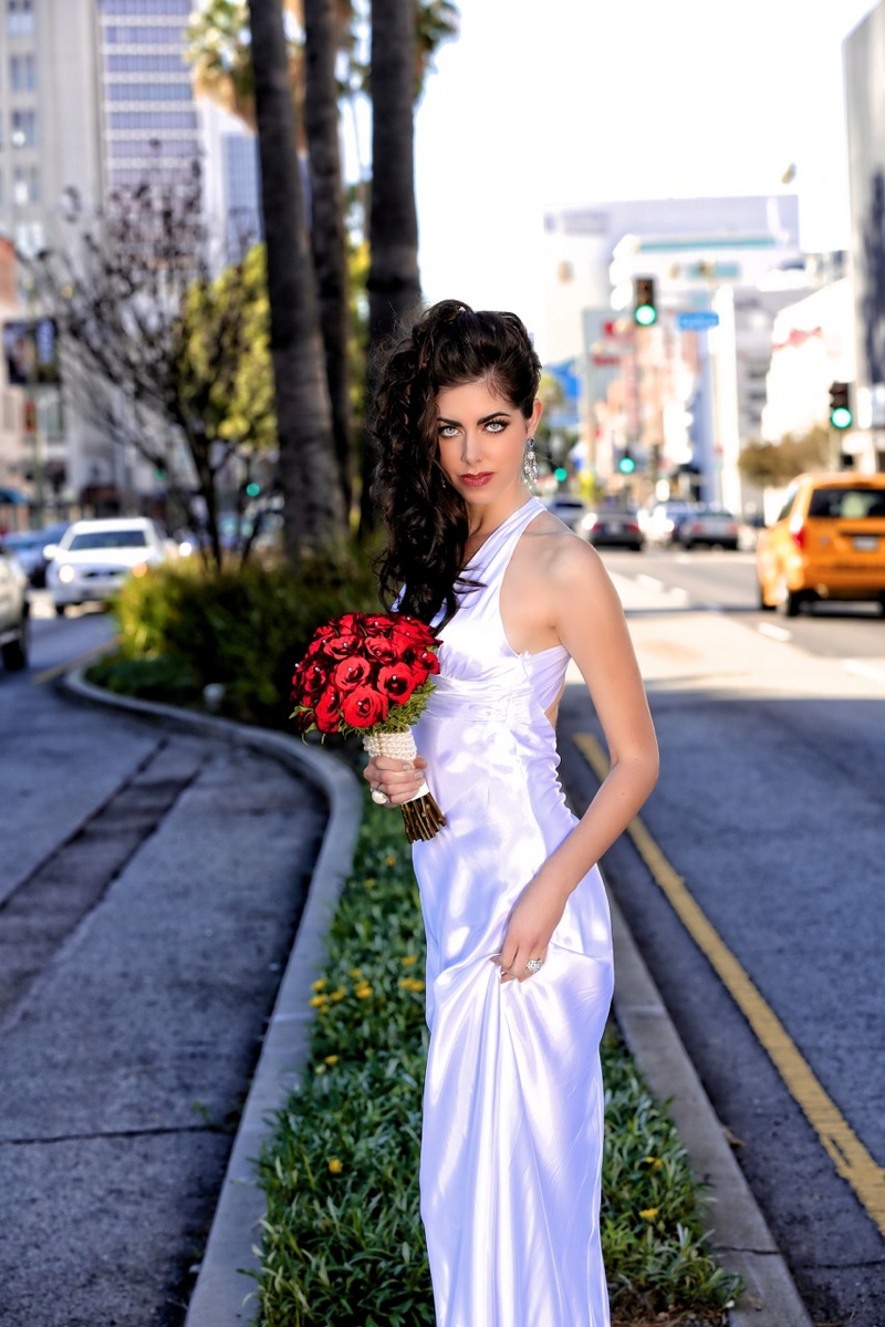 Female model photo shoot of Cherie Sellers in Beverly Hills photo shoot