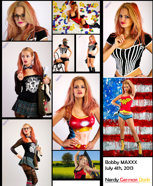 Female model photo shoot of LenaFox by Bobby Maxxx in Keston Duke Studio  917-294-8811