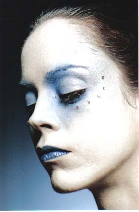 Female model photo shoot of Wenfae Makeup FX in Toronto