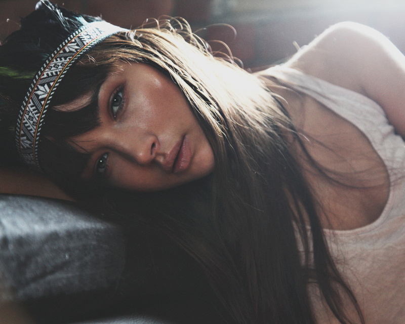 Female model photo shoot of chloe gray makeupartist