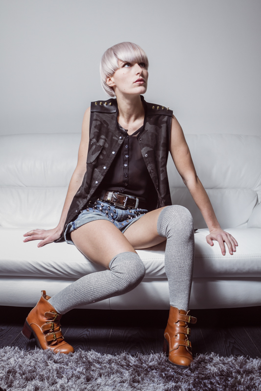 Female model photo shoot of Elena Carmen by Quentin DM