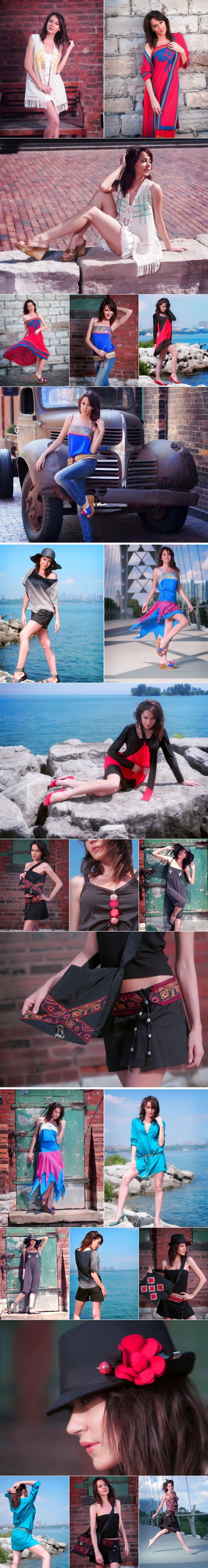 Female model photo shoot of Araina Nespiak by Creative Blurs in Distillery District, Toronto