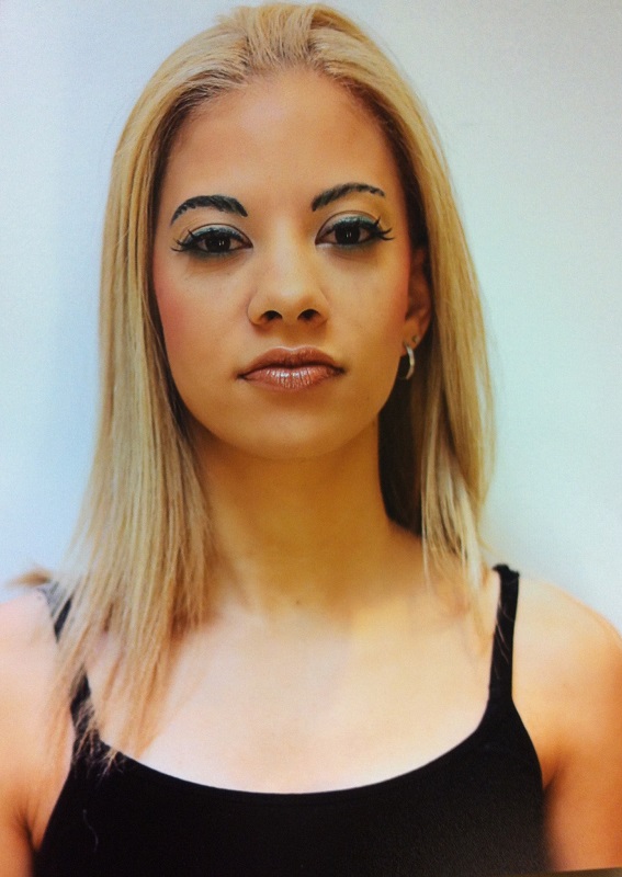 Female model photo shoot of Andrea D W in Identity Hair Salon