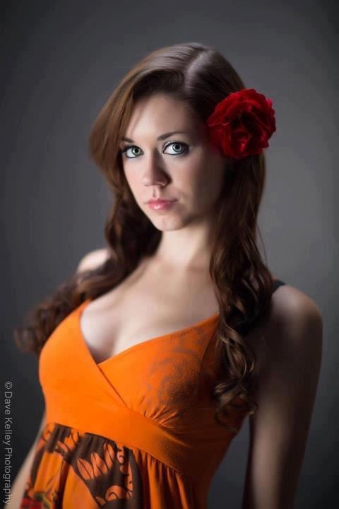 Female model photo shoot of Hurricane_Katrina