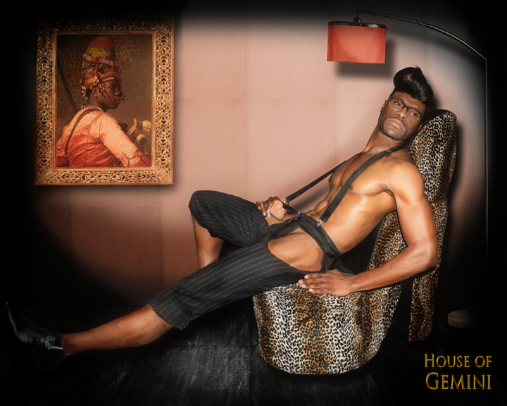 Male model photo shoot of House of Gemini and fredrick kerelodi in Atlanta GA 