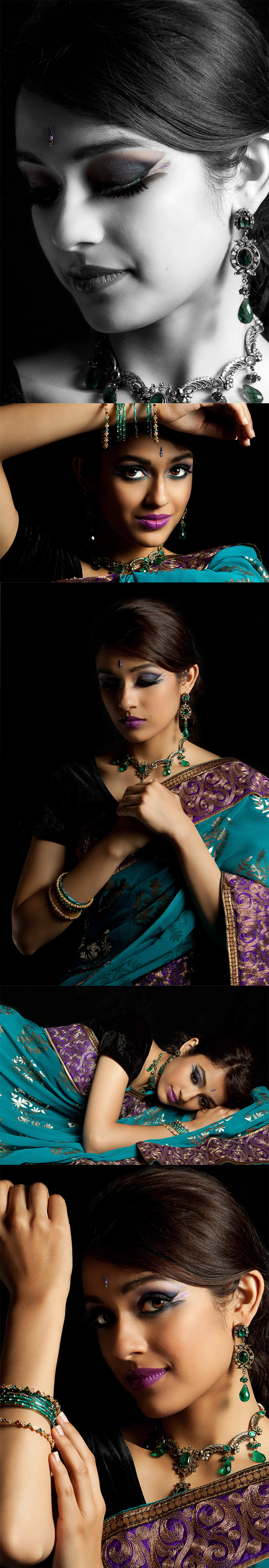 Male and Female model photo shoot of SajanPhotography and Sharmita Bhattacharya, makeup by makeupbymeshell