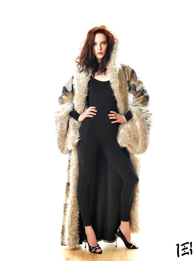 Female model photo shoot of Jordan Perkins in Colorado, clothing designed by Lynne Bruning