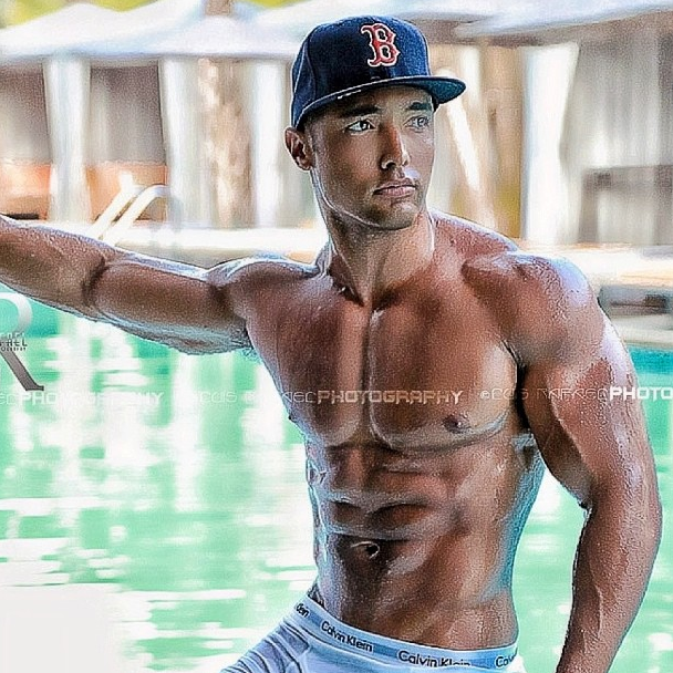 Male model photo shoot of JB Fackelmayer in South Beach, Miami