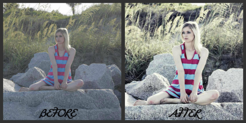 Female model photo shoot of Retouches a la Pixie in Folly Beach, SC