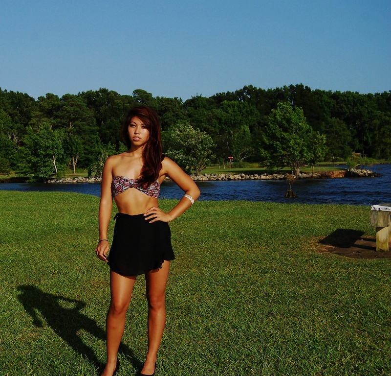Female model photo shoot of Marissa Anne Sales in Muden Point in Pungo, Virginia