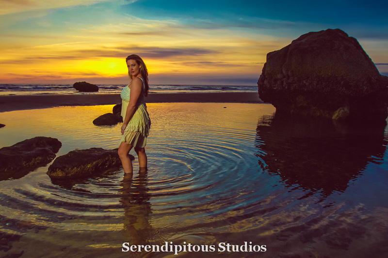 Male model photo shoot of Serendipitous Studios in Hug Pointe, Oregon