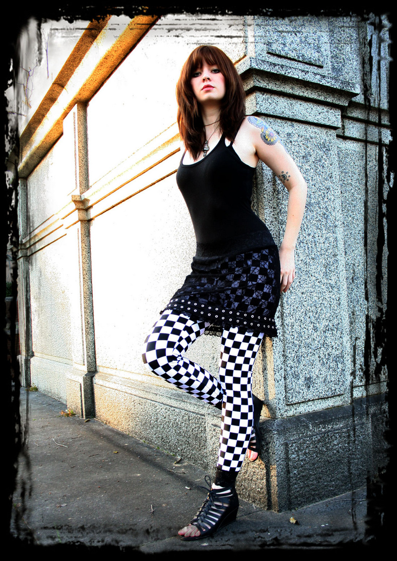 Female model photo shoot of Deranged Designs and Laura Bee in Sacramento, CA