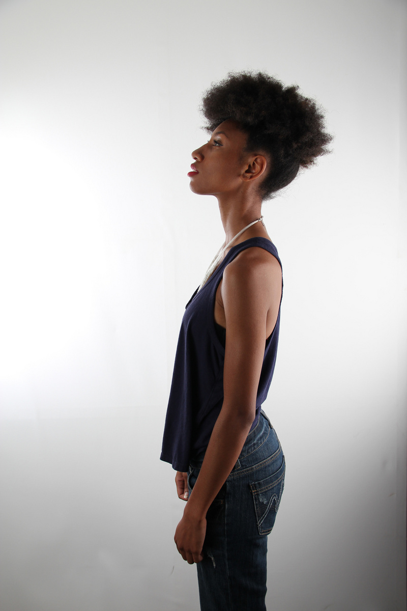 Female model photo shoot of Neema Ro by McBorrough in VA