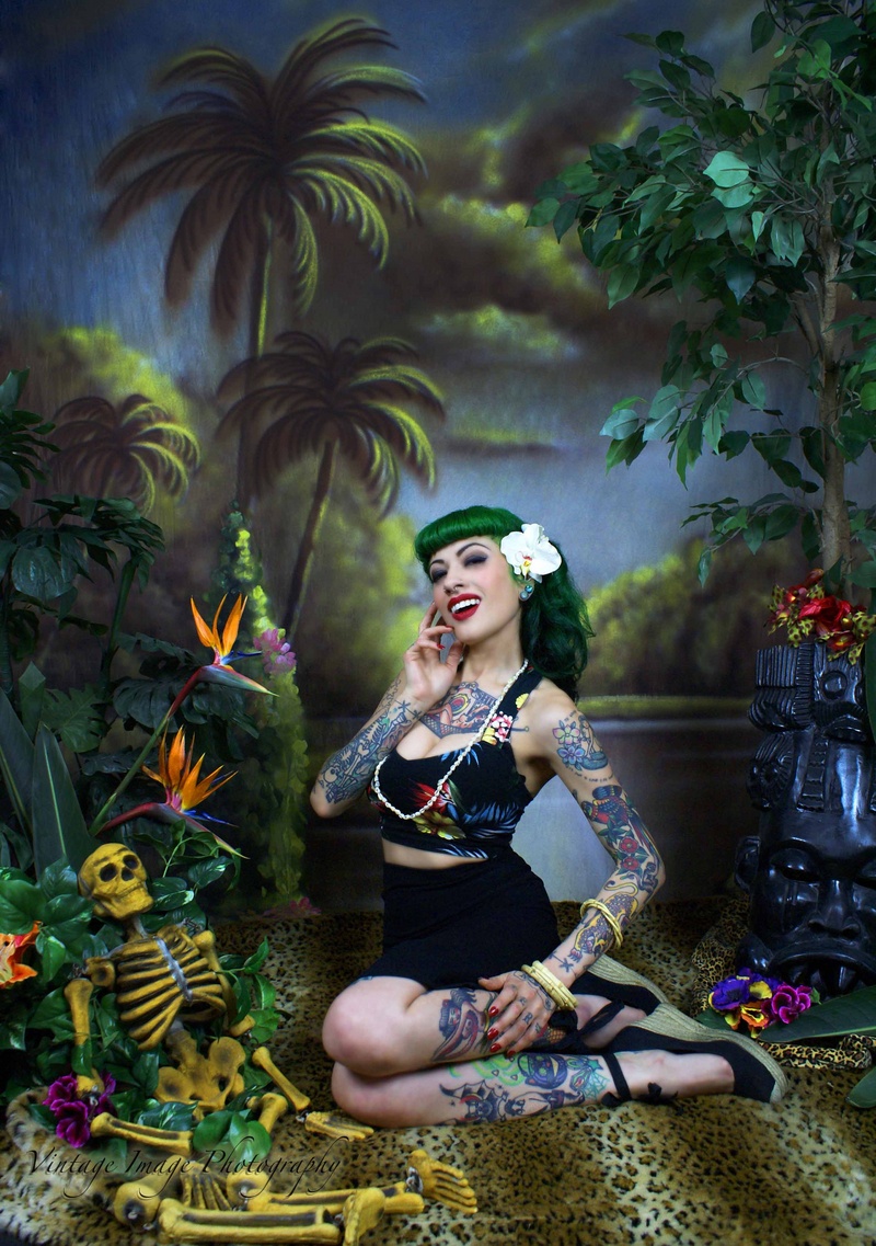 Female model photo shoot of VintageImagePhotography and Green Orchid