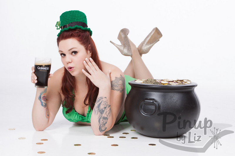 Female model photo shoot of Liz Huckleby and Bootleg Betty in Pinup by Liz