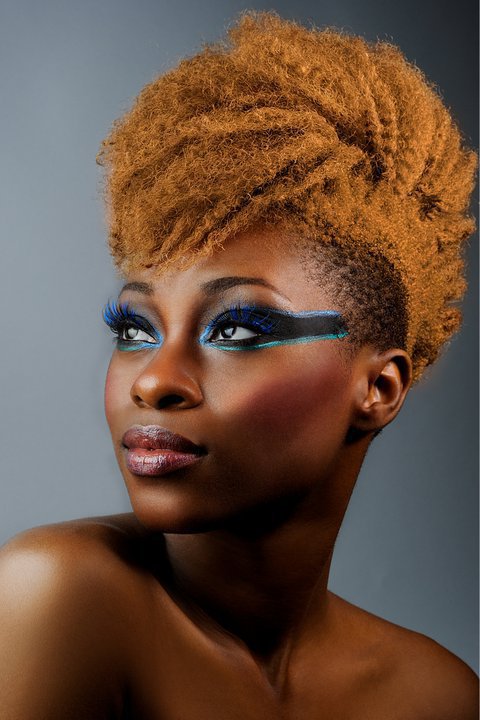 Female model photo shoot of GlamDiva NYC by Black Girls Rule