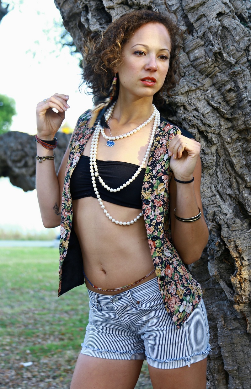 Female model photo shoot of Emilia F Chang in Lake Merritt, Oakland CA