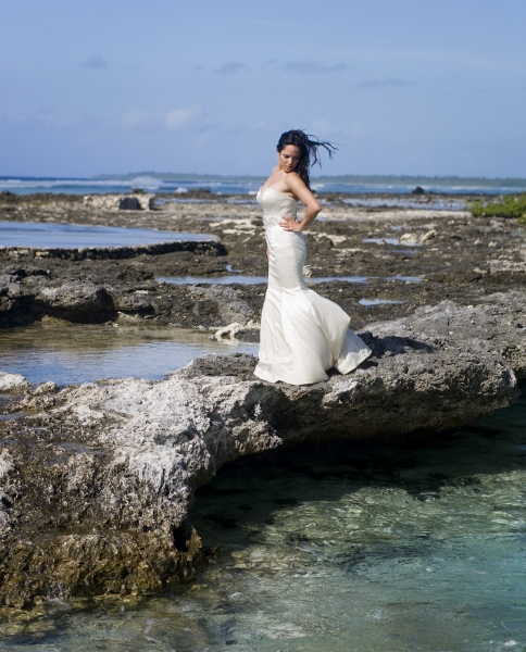 Female model photo shoot of Kristee Leigh  in Bora Bora