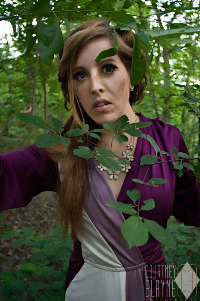 Female model photo shoot of Seraphime by Courtney Elayne in Frick Park