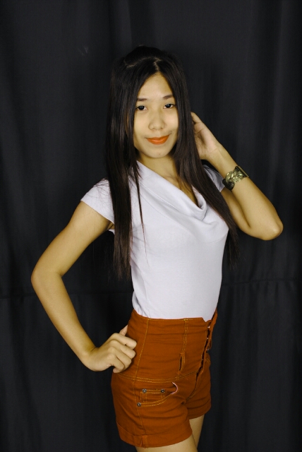 Female model photo shoot of Chrisyumi