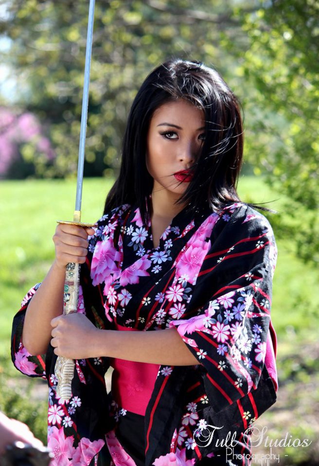 Female model photo shoot of Tull Studios in Japanese Garden Shoot 2013