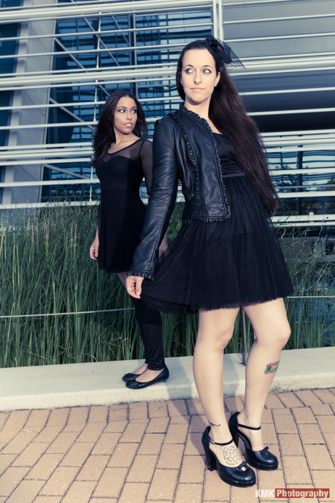 Male and Female model photo shoot of KMK photography, Peirse Paige and Elisa Mog in virginia beach, va