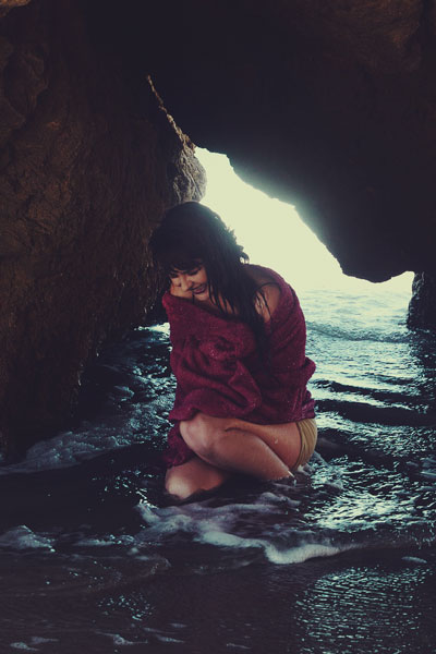 Female model photo shoot of AmandaRJackson in El Matador Beach, Malibu, Ca