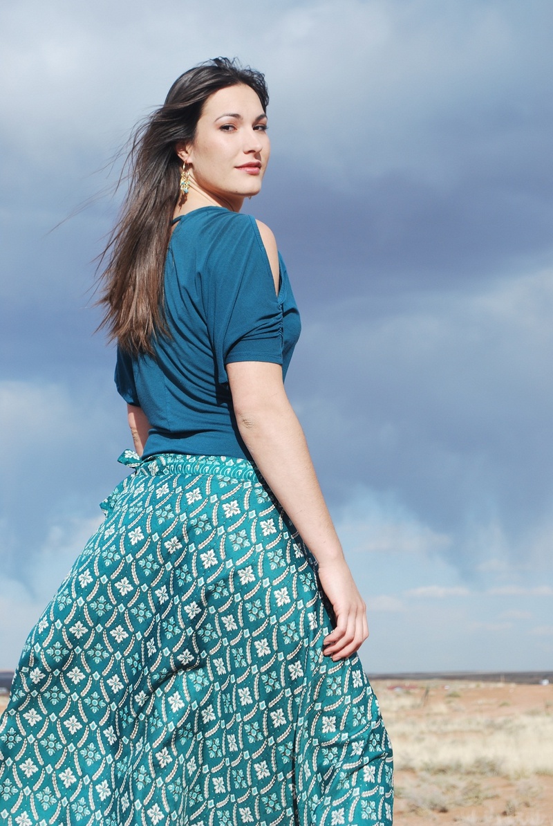Female model photo shoot of Brittany Gillespie in Winslow, AZ