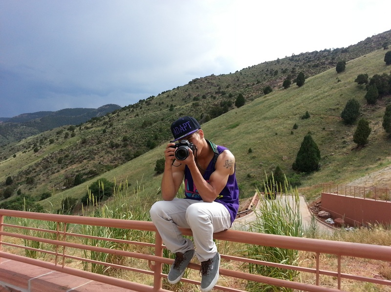 Male model photo shoot of Nam Vu in Red Rock Amphitheater