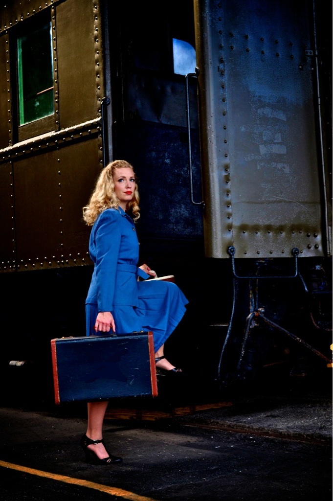 Female model photo shoot of Create and Radiate in Gold Coast Railroad Museum, Miami, FL