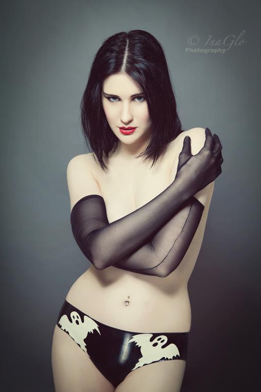 Female model photo shoot of Fleur du Mal