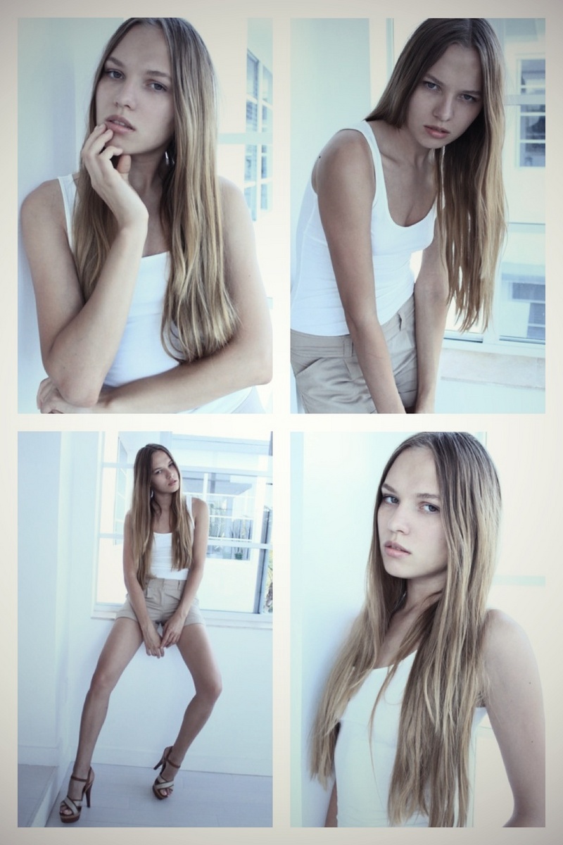 Female model photo shoot of Katerina Guzhova in Miami Beach