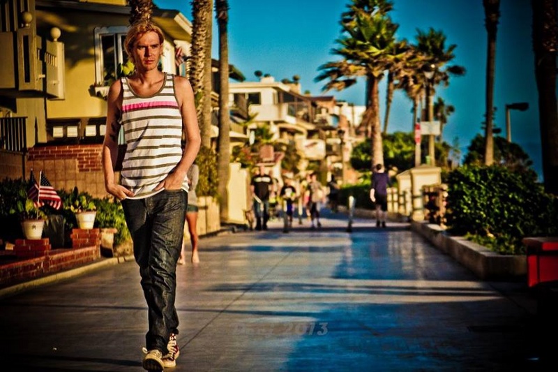 Male model photo shoot of Marc Hudson in Manhattan Beach
